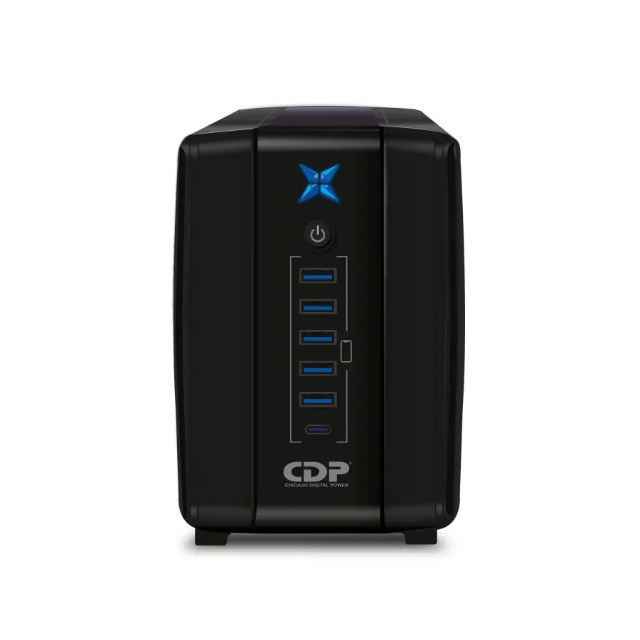 Galería 2 de NO BREAK INTERACTIVO CDP DE 750VA - 375 WATTS 8 CONT