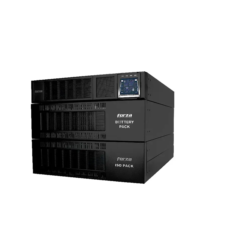 Galería 3 de UPS DOBLE CONVERSION EN LINEA FORZA FDC-110KMR-ISO CON CAPACIDAD DE 10.000VA - 10.000W ISO FP 1 TRANSFORMADOR ESCALABLE TORRE 120-240V TORRE - BASTIDOR
