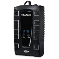 Vista 1 de NO BREAK CYBERPOWER AVRG900LCD 900VA - 480W, INTERACTIVO, TORRE ,12 NEMA 5-15R, 6 RESPALDO Y 6 SUPRESIN, 3 AÑOS DE GARANTA, INCLUYENDO BATERA..