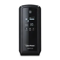 Vista 2 de NOBREAK CYBERPOWER CP1000PFCLCD 1000VA - 600W, LCD INTELIGENTE, ONDA SENOIDAL PURA PFC, AVR, TORRE, 10 NEMA 5-15R, 5 RESPALDO Y 5 SUPRESIN, 3 AÑOS DE GARANTA EN BATERA Y EQUIPO.