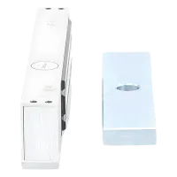Vista 4 de Chapa Magnética de 617 Lbs (280 Kg) / Montaje en Puerta Normal o de Vidrio / Certificado CE /  Uso en Interior / Indicador LED / Magnetismo Anti-residual