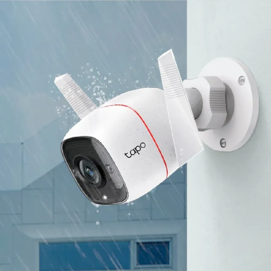 Galería 2 de CAMARA IP TP-LINK TAPO C310 WIFI PT EXTERIOR 3MP DETECCION DE MOVIMIENTO VISION NOCTURNA MICROSD 128GB AUDIO BIRIDECCIONAL ALARMA 15 FPS