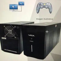 Vista 2 de NO BREAK UPS VICA S3000 3000VA - 1800W 8 TOMAS REGULADAS Y RESPALDADAS NEMA 5-15R, RJ45, PANTALLA LCD 3 AÑOS DE GARANTIA