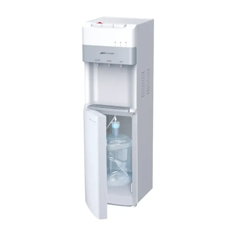 Enfriador de Agua Mirage Blanco con Gaveta Garrafón Abajo (MDD3HD)