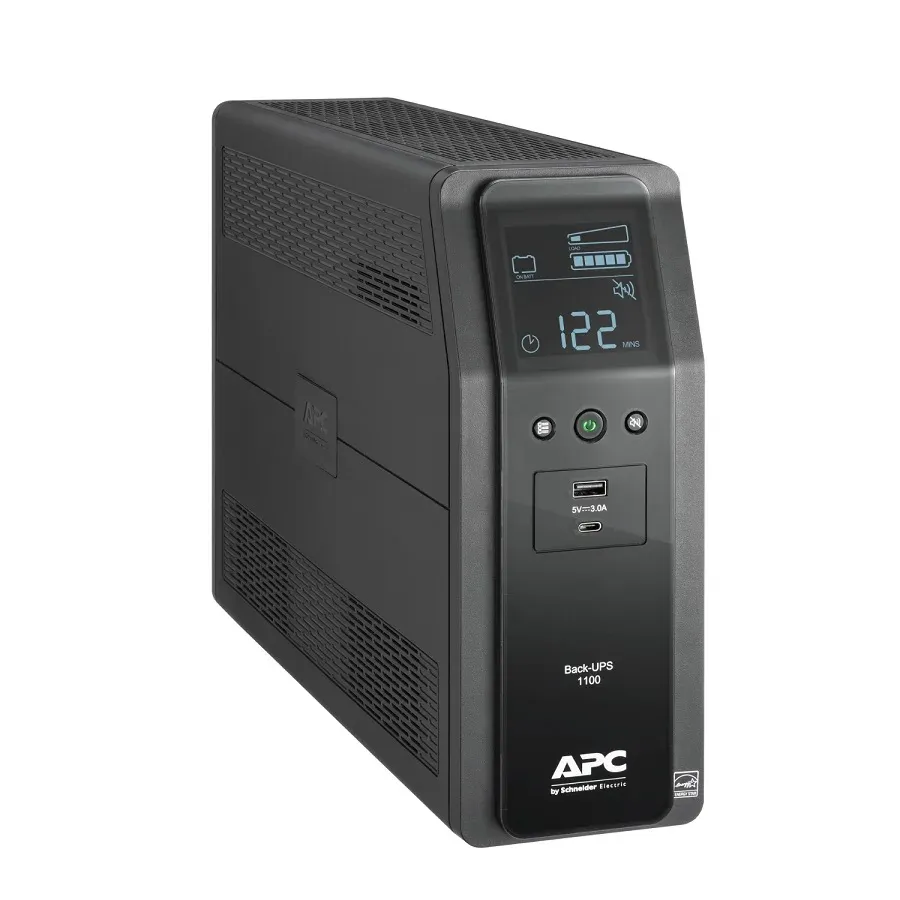 Galería 3 de UNIDAD BACK UPS PRO BR 1100 VA, 10 TOMAS DE SALIDA, 2 PUERTOS USB DE CARGA, AVR, INTERFAZ LCD, LAM