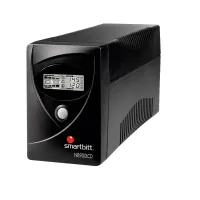 Vista 2 de NO-BREAK INTERACTIVO  SMARTBITT  SBNB900LCD   900VA - 450W, CLAVIJA NEMA 5-15P, 6 CONTACTOS TIPO NEMA 5-15R CON RESPALDO DE BATERIAS, REGULACION Y SUPRESION DE PICOS,  PUERTO USB Y...