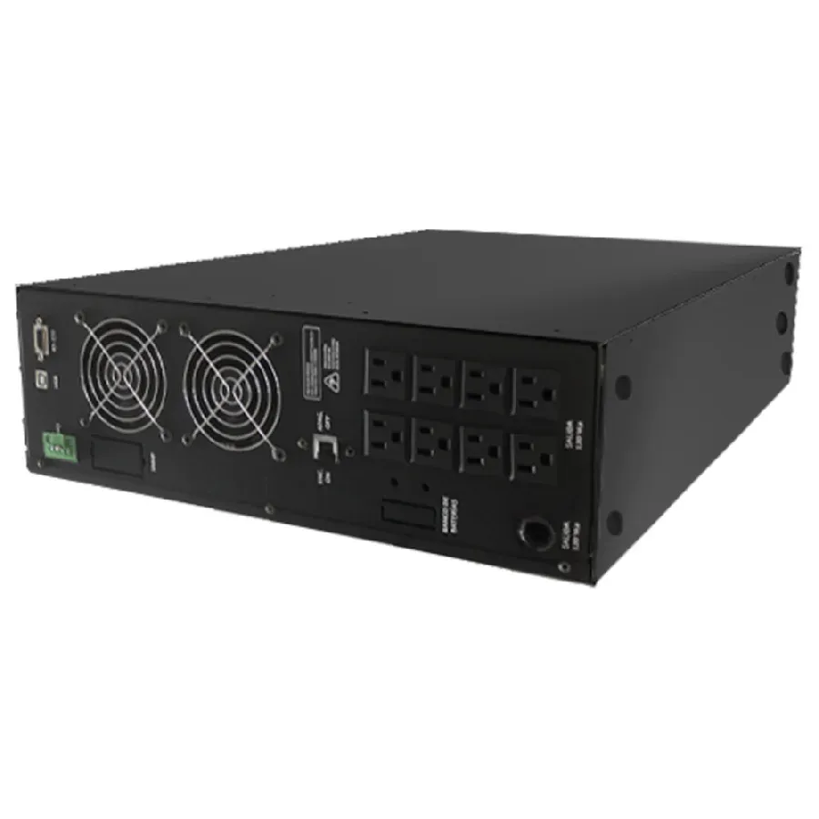 Galería 4 de UPS 1KVA 1000VA - 1000W ON LINE SENOIDAL DOBLE CONVERSION ALTA FRECUENCIA SIGNAL GABINETE TORRE