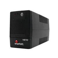 NO-BREAK INTERACTIVO SMARTBITT  SBNB750  750 VA - 375 W, CLAVIJA NEMA 5-15P, 6 CONTACTOS, TIPO NEMA 5-15R, TODOS CON RESPALDO DE BATERIAS, REGULACION Y SUPRESION DE PICOS.
