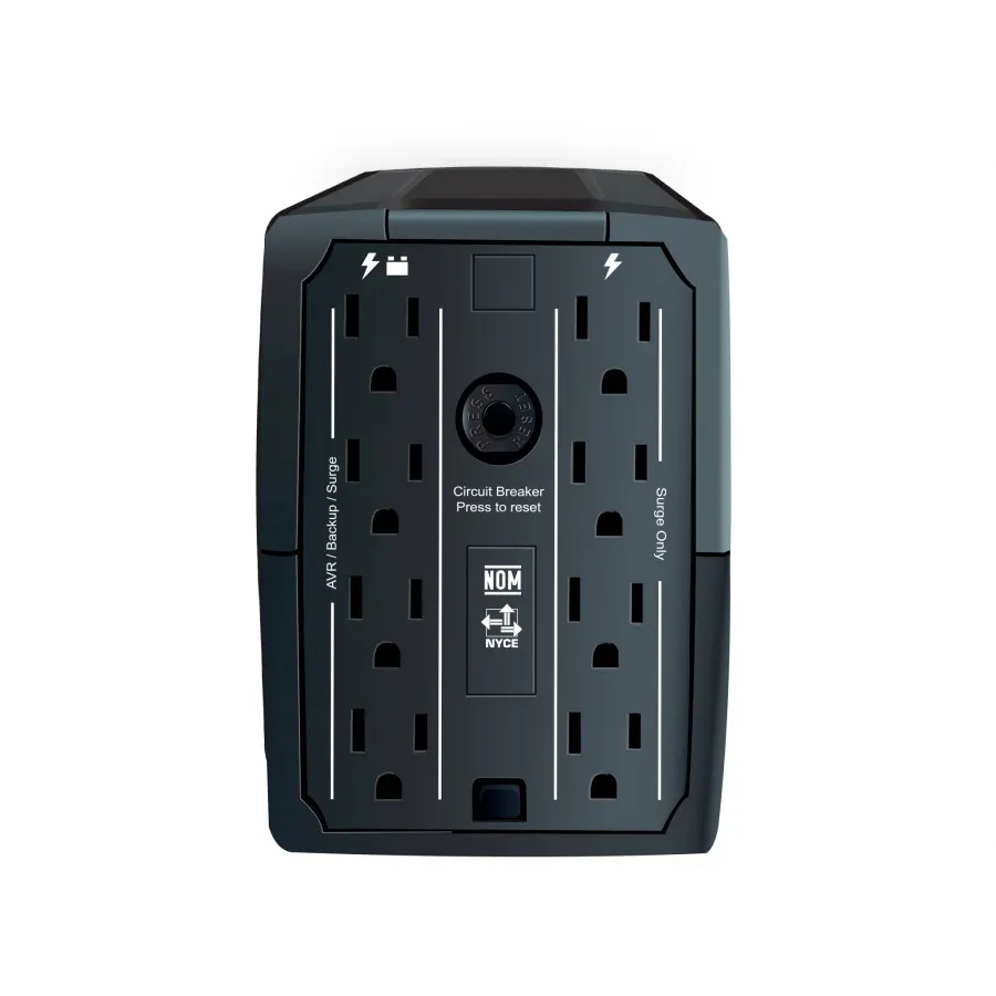 Galería 3 de NO BREAK INTERACTIVO CDP DE 750VA - 375 WATTS 8 CONT