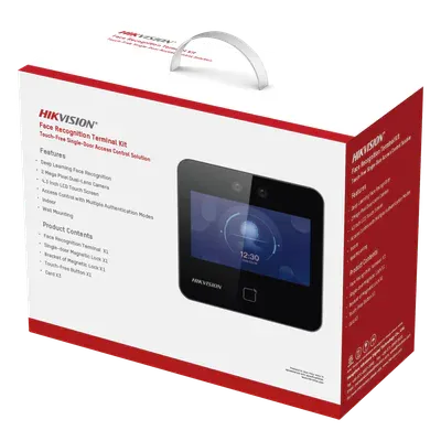 Kit de Control de Acceso Facial Hikvision Todo Incluido (1500 Rostros)