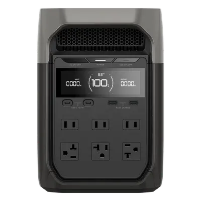 Galería 3 de Estación de Energía Portátil EcoFlow Delta 3 (1024Wh / 1800W)