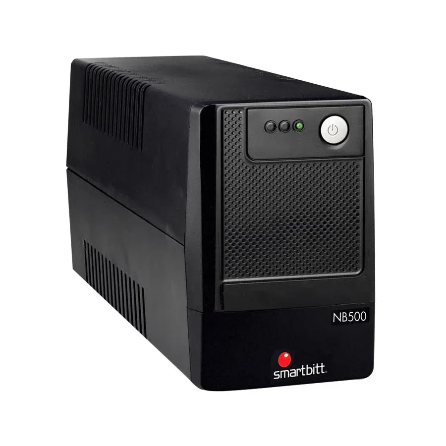 Galería 5 de NO BREAK INTERACTIVO SMARTBITT  SBNB500  500VA - 250W, CLAVIJA NEMA 5-15P, 4 CONTACTOS, TIPO NEMA 5-15R, TODOS CON RESPALDO DE BATERIAS, REGULACION Y SUPRESION DE PICOS.