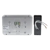 Vista 3 de Kit de Videoportero Analógico Hikvision 7" con Frente Metálico