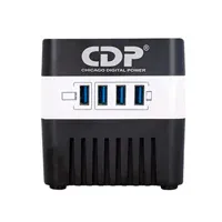 Vista 1 de REGULADOR DE VOLTAJE CDP DE 600VA - 300W 4 CONT