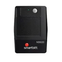 Vista 2 de NO-BREAK INTERACTIVO SMARTBITT  SBNB600   600VA - 300 W, CLAVIJA NEMA 5-15P, 4 CONTACTOS TIPO NEMA 5-15R, TODOS CON RESPALDO DE BATERIAS, REGULACION Y SUPRESION DE PICOS.