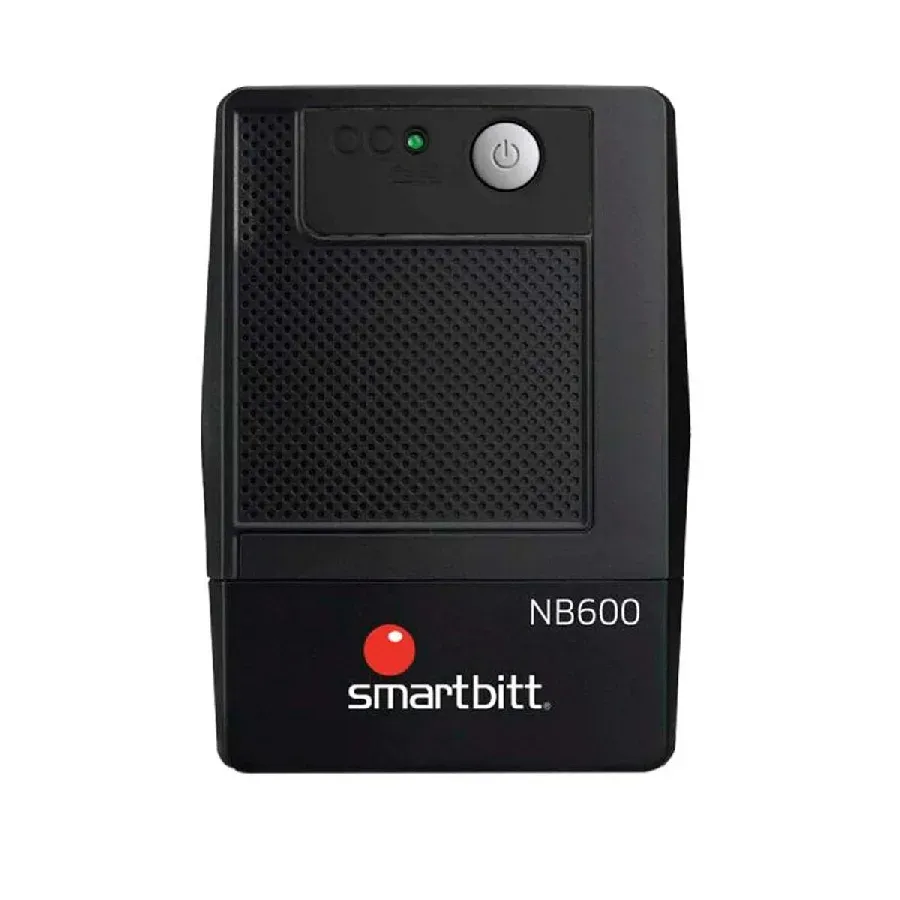 Galería 2 de NO-BREAK INTERACTIVO SMARTBITT  SBNB600   600VA - 300 W, CLAVIJA NEMA 5-15P, 4 CONTACTOS TIPO NEMA 5-15R, TODOS CON RESPALDO DE BATERIAS, REGULACION Y SUPRESION DE PICOS.