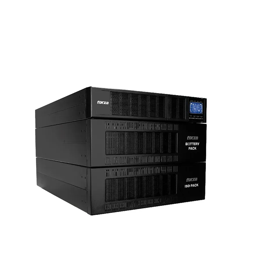 Galería 5 de UPS DOBLE CONVERSION EN LINEA FORZA FDC-110KMR-ISO CON CAPACIDAD DE 10.000VA - 10.000W ISO FP 1 TRANSFORMADOR ESCALABLE TORRE 120-240V TORRE - BASTIDOR
