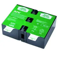 Vista 1 de CARTUCHO DE BATERIAS DE RECAMBIO 123 DE APC, PARA UPS BR1000G, SMT750RM2U LO CONFORMAN LAS 2 BATERIAS QUE SE VISUALIZAN EN LA IMAGEN