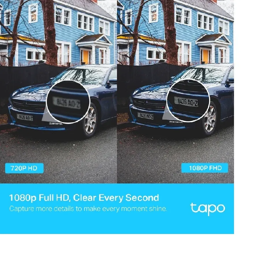 Galería 2 de CAMARA IP TP-LINK TAPO C500 WIFI EXTERIOR 2 MP1080P VISION PANORAMICA 360 RESISTENTE AGUA Y POLVO IP65 MICROSD 512GB VISION NOCTURNA DETECCION DE MOVIMIENTO AUDIO BIDIRECCIONAL
