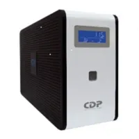Vista 2 de NO BREAK INTERACTIVO CDP DE 750 VA - 375WATTS 10 CONT