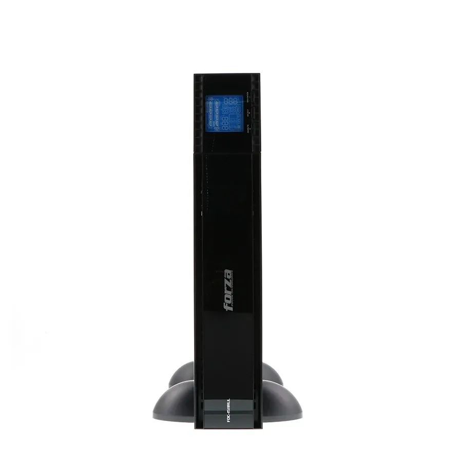 Galería 2 de UPS DOBLE CONVERSION EN LINEA FORZA FDC-1511RUL CON CAPACIDAD DE 1500VA - 1350W FP 0.9 4 SALIDAS ONDA SENOIDAL PURA TORRE 120V NEGRO
