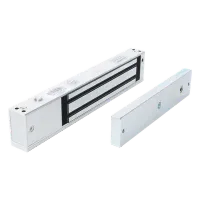 Vista 1 de Chapa Magnética de 600 lbs con LED Ultra-brillante, Sensor de Estado de Placa y Sin Magnetismo Residual