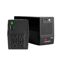 NO-BREAK INTERACTIVO SMARTBITT  SBNB600   600VA - 300 W, CLAVIJA NEMA 5-15P, 4 CONTACTOS TIPO NEMA 5-15R, TODOS CON RESPALDO DE BATERIAS, REGULACION Y SUPRESION DE PICOS.