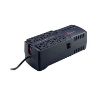 Vista 2 de REGULADOR DE VOLTAJE SMARTBITT  SBAVR2200  2200VA - 1100W, 8 CONTACTOS, PROTECCIN DE LNEA TELEFNICA RJ-11