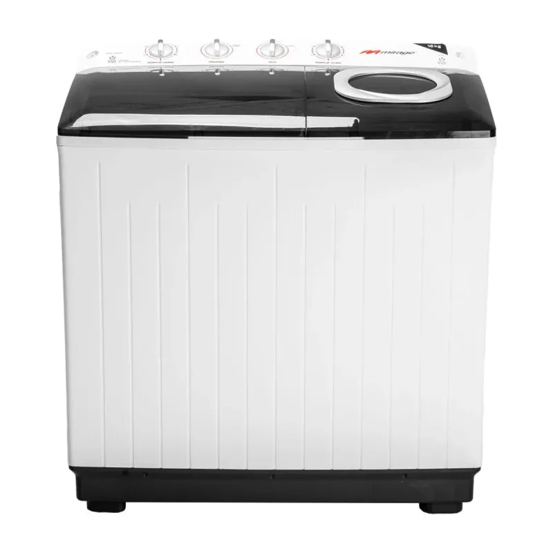 Lavadora Semiautomática Mirage Doble Tina 22 kg Manual (LMS022M)