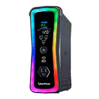 Galería 1 de UPS CYBERPOWER GX150C2 1500VA 1000W 120V PFC ACTIVO RGB PANEL LCD USB-CX2
