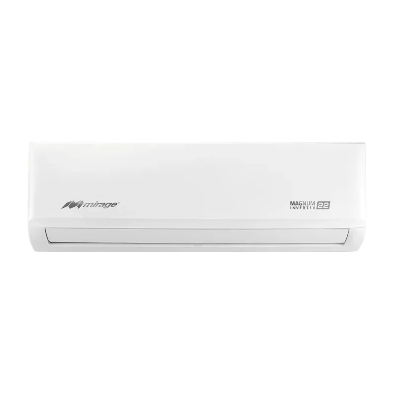 Minisplit Mirage MAGNUM Inverter 22 1 Tonelada 110V Solo Frío R-410A (CMF120V)