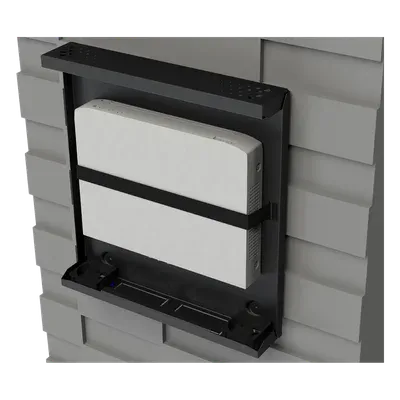 Galería 4 de Gabinete Metálico para DVR/NVR. Tamaño Max. de DVR/NVR: 445 x 88 x 400mm (An.xAl.xProf.). Compatible con Fuente SLIM.