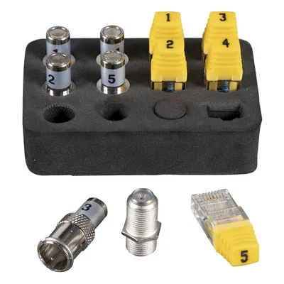 Galería 7 de Kit Scout™ Pro 3 Probador de Cables de Voz (RJ11/12), de Datos (RJ45) y de Video (Coaxial con conector F), 