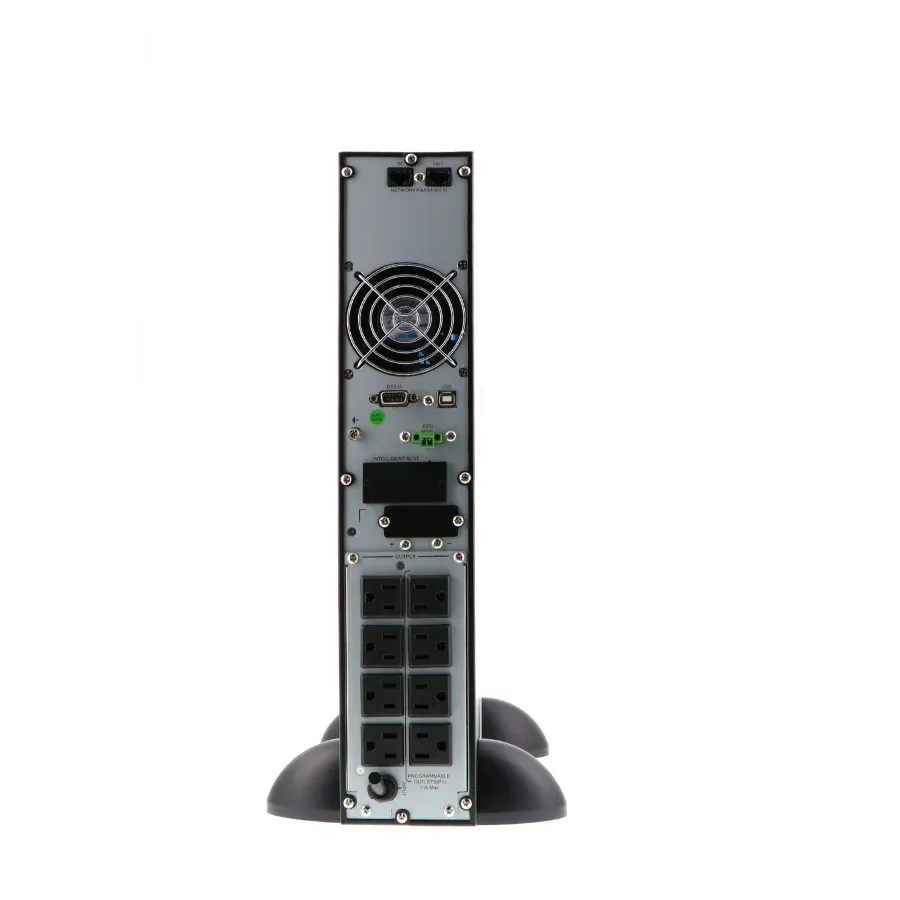 Galería 3 de UPS DOBLE CONVERSION EN LINEA FORZA FDC-1511RUL CON CAPACIDAD DE 1500VA - 1350W FP 0.9 4 SALIDAS ONDA SENOIDAL PURA TORRE 120V NEGRO