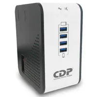 REGULADOR DE VOLTAJE CDP DE 1000VA - 500W 8 CONT