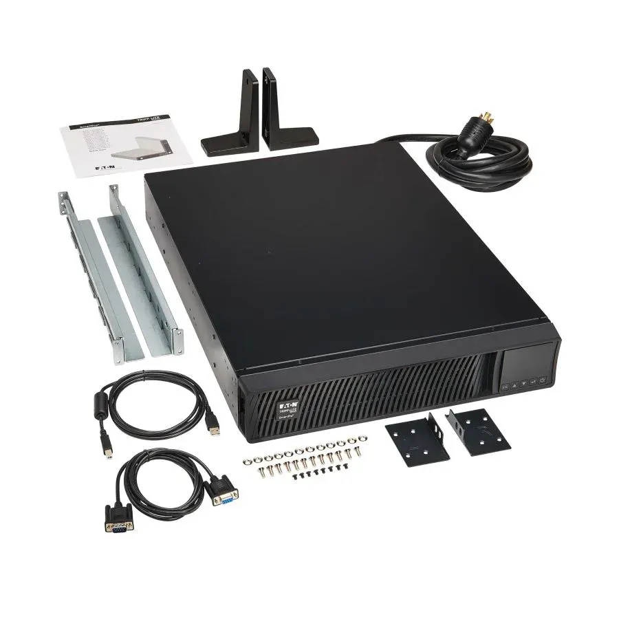 Galería 4 de UPS TRIPP LITE SMART3000RM2U 3KVA 3000 W 120 V ONDA SINUSOIDAL, INTERACTIVO, SERIE EATON TRIPP LITE, 7 CONTACTOS, OPCION DE TARJETA RED WEBCARDLXE ,LCD,USB,DB9,2U RACK - TORRE. GAR...
