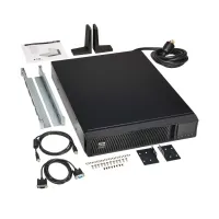 Vista 4 de UPS TRIPP LITE SMART3000RM2U 3KVA 3000 W 120 V ONDA SINUSOIDAL, INTERACTIVO, SERIE EATON TRIPP LITE, 7 CONTACTOS, OPCION DE TARJETA RED WEBCARDLXE ,LCD,USB,DB9,2U RACK - TORRE. GAR...