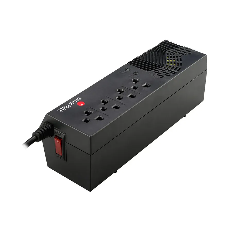 Galería 2 de REGULADOR DE VOLTAJE SMARTBITT  SBAVR1200S  1200VA - 600W 4 CONTACTOS.
