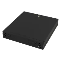 Vista 1 de Gabinete Metálico para DVR/NVR. Tamaño Max. de DVR/NVR: 445 x 88 x 400mm (An.xAl.xProf.). Compatible con Fuente SLIM.