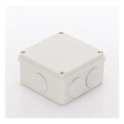 Galería 4 de Caja Derivación-Conexión de Plástico (100 X 100 X 54 mm) con 7 Glándulas de Goma. Para Instalaciones Comerciales, Residenciales e Industriales. Incluye Tornillería para su Tapa. 