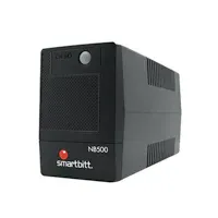 NO BREAK INTERACTIVO SMARTBITT  SBNB500  500VA - 250W, CLAVIJA NEMA 5-15P, 4 CONTACTOS, TIPO NEMA 5-15R, TODOS CON RESPALDO DE BATERIAS, REGULACION Y SUPRESION DE PICOS.