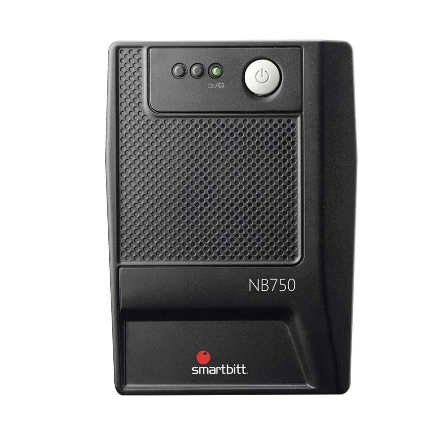 Galería 2 de NO-BREAK INTERACTIVO SMARTBITT  SBNB750  750 VA - 375 W, CLAVIJA NEMA 5-15P, 6 CONTACTOS, TIPO NEMA 5-15R, TODOS CON RESPALDO DE BATERIAS, REGULACION Y SUPRESION DE PICOS.
