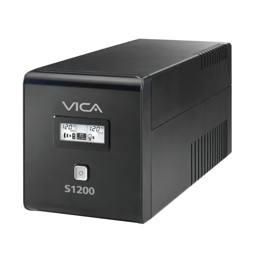 Galería 2 de NO BREAK UPS VICA S1200 1200VA - 600W 10 TOMAS NEMA5-15R (5
