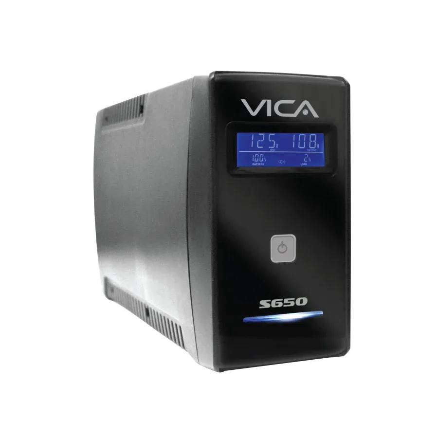 Galería 2 de NO BREAK UPS VICA S 650 650VA - 360W 8 TOMAS NEMA 5-15R  (4