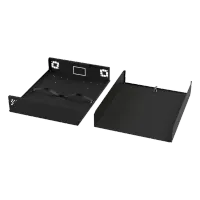 Vista 3 de Gabinete Metálico para DVR/NVR. Tamaño Max. de DVR/NVR: 445 x 88 x 400mm (An.xAl.xProf.). Compatible con Fuente SLIM.