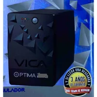 Vista 2 de NO BREAK UPS VICA OPTIMA 750 750VA - 375W 6 TOMAS REGULADAS Y RESPALDADAS NEMA 5-15R