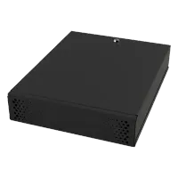 Vista 2 de Gabinete Metálico para DVR/NVR. Tamaño Max. de DVR/NVR: 445 x 88 x 400mm (An.xAl.xProf.). Compatible con Fuente SLIM.