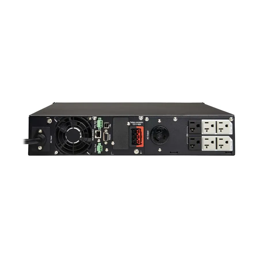 Galería 3 de UPS TRIPP LITE SMART2200RMXL2U SERIE SMARTPRO 1950 VA 1950 W 120 V ONDA SINUSOIDAL, INTERACTIVO, 7 CONTACTOS, OPCION DE TARJETA RED, LCD,USB,DB9,2U RACK O TORRE.GARANTIA DE 2 AÑOS.