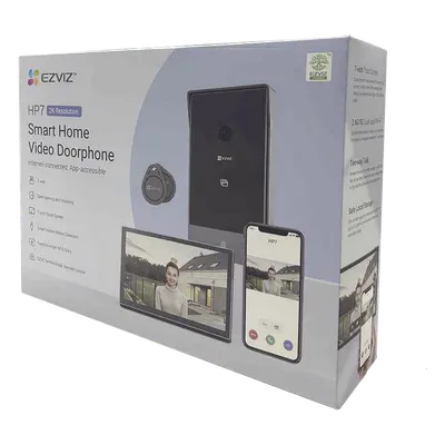 Galería 16 de Videoportero IP Conexión a 2 Hilos / Con Monitor Wi-Fi para Interior / Frente de Calle  IP65 Uso En Exterior Debe Tener Protección / Cámara 3 Megapíxel / Llamada a la App / Apertura remota  / Apertura de 1 Puerta y un 1 Porton 