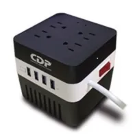 Vista 2 de REGULADOR DE VOLTAJE CDP DE 600VA - 300W 4 CONT